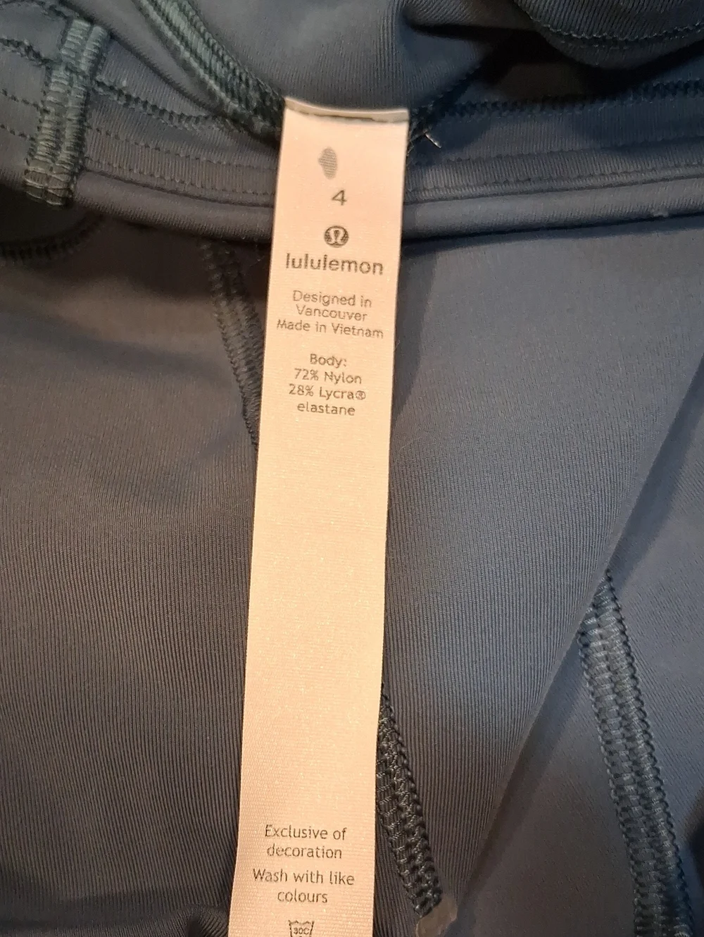 Lululemon Kids Black Active Leggings - Comfortable Stretch Bottoms